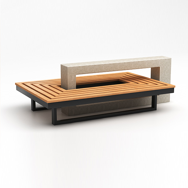 Concrete Urban Benches