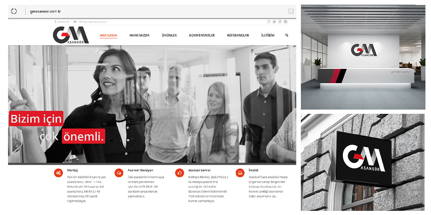 Corporate Image and Identity Design > GM Elevator, Arman Design