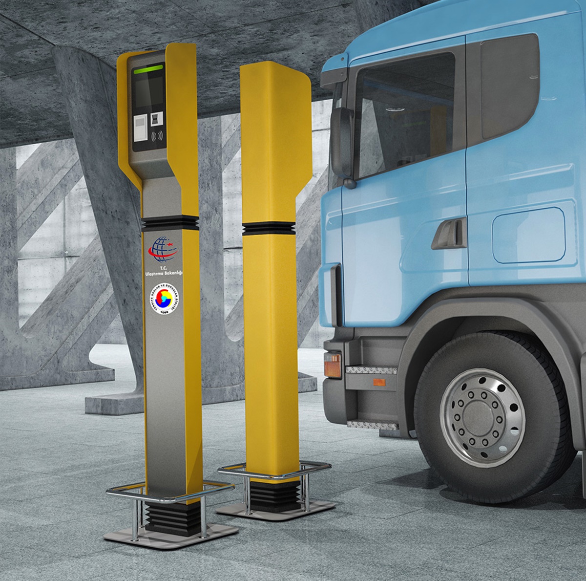Tachograph Data Collection Kiosk