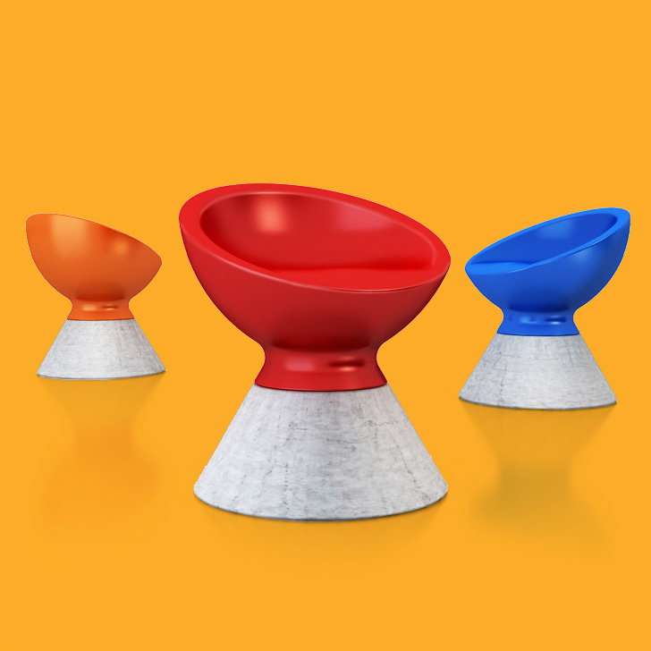 Colorful Urban Furniture