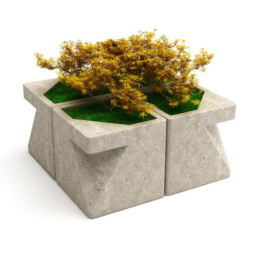 Green Urban Furniture