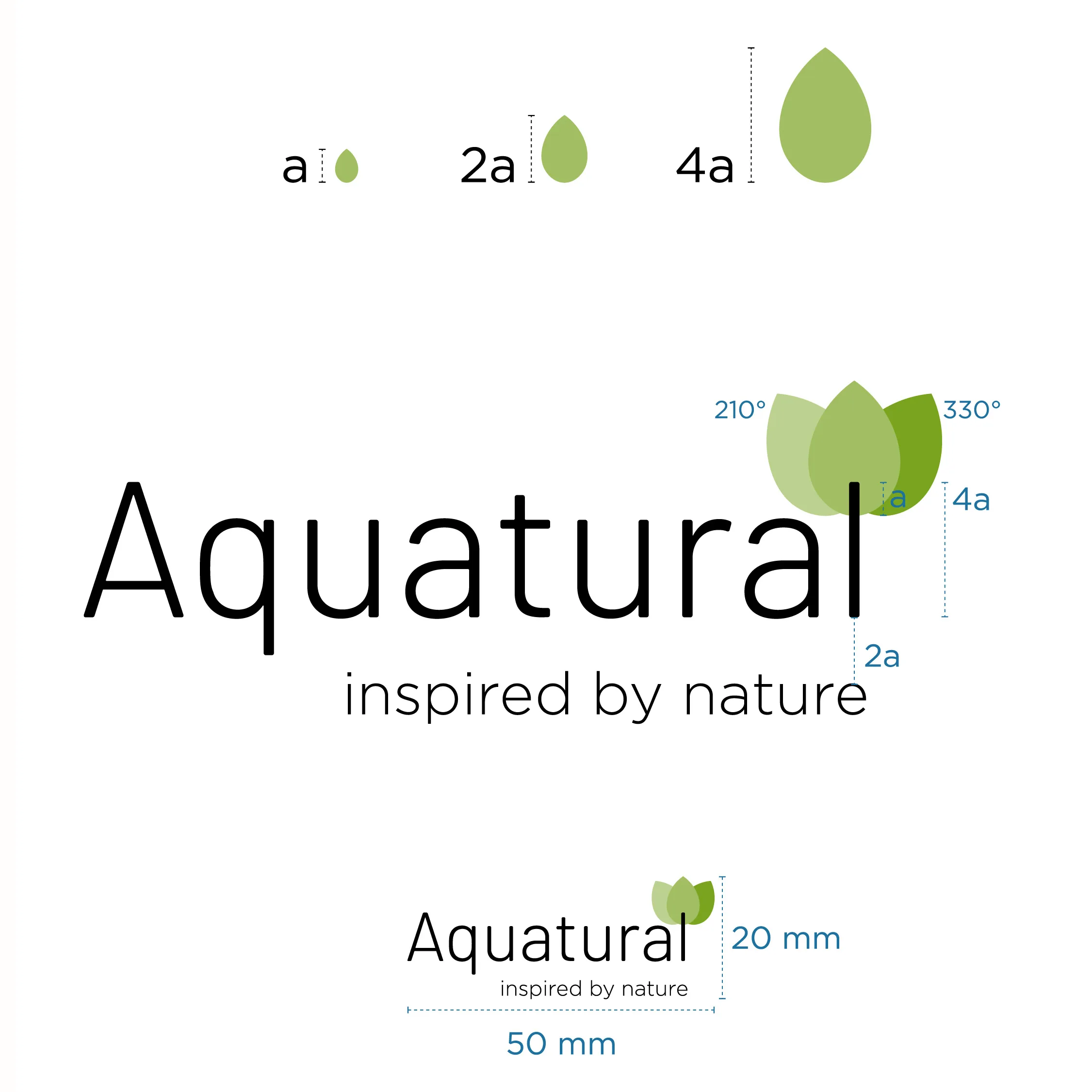 AQUATURAL LOGO DESIGN